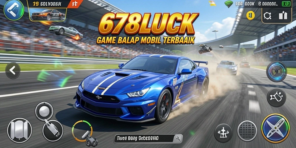 Gameplay Racing yang mendebarkan di 678LUCK.