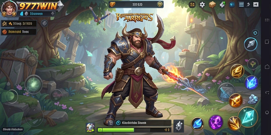 Tampilan gameplay yang menantang dan menyenangkan dalam 9777WIN.