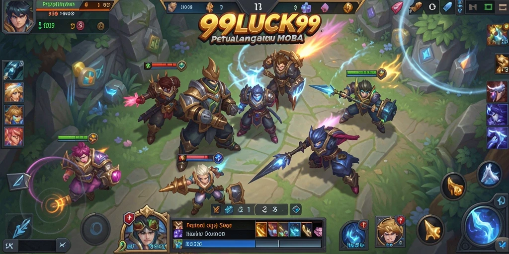 Gameplay seru dalam 99LUCK99 menunjukkan aksi pertarungan yang intens.