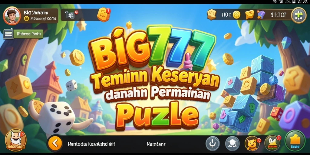 Tampilan gameplay BIG777 yang menantang dengan berbagai puzzle menarik.