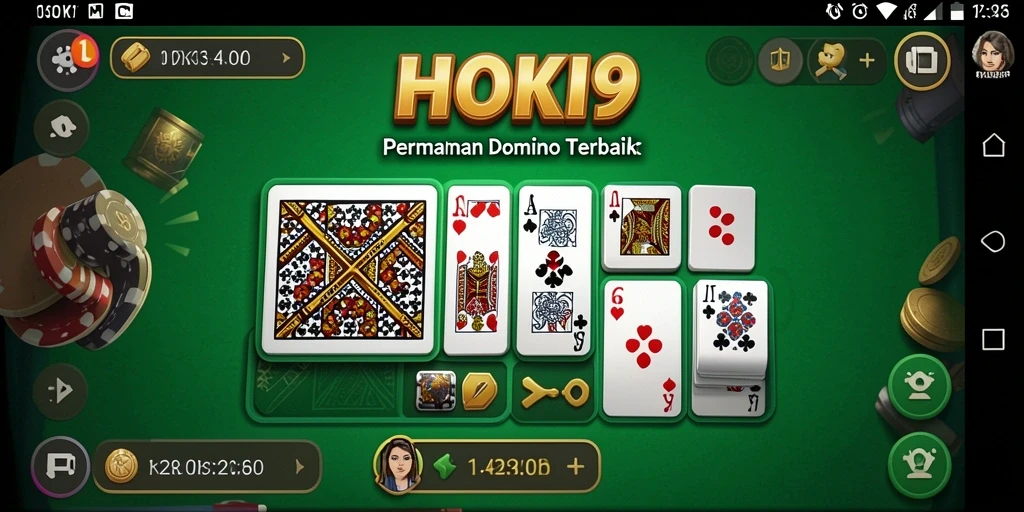 Gameplay seru HOKI9 dalam permainan Domino yang mengasyikkan.
