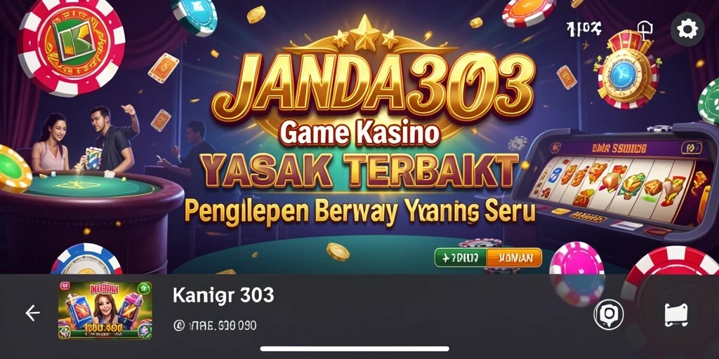 Tampilan gameplay seru dan grafis menarik di JANDA303.