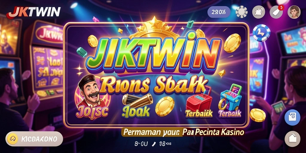 Tampilan menarik dari gameplay JKTWIN yang seru dan mendebarkan.