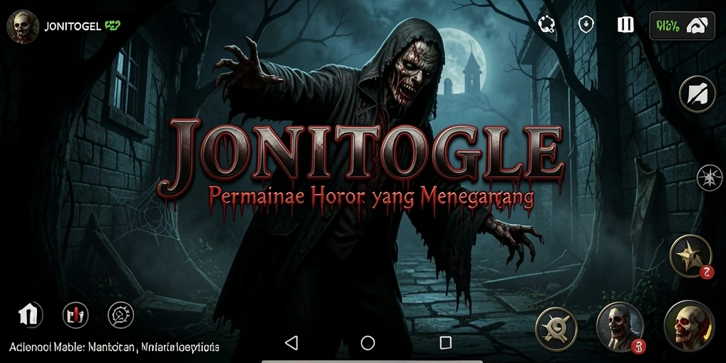 Tangkapan layar dari gameplay mencekam di JONITOGEL.