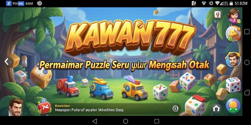 Tampilan gameplay seru dari KAWAN777 yang menantang.