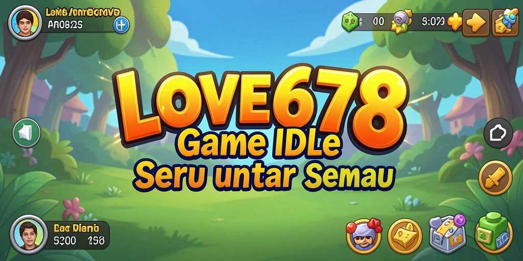 Screenshots gameplay LOVE678 menampilkan interaksi yang menarik di dunia Idle.