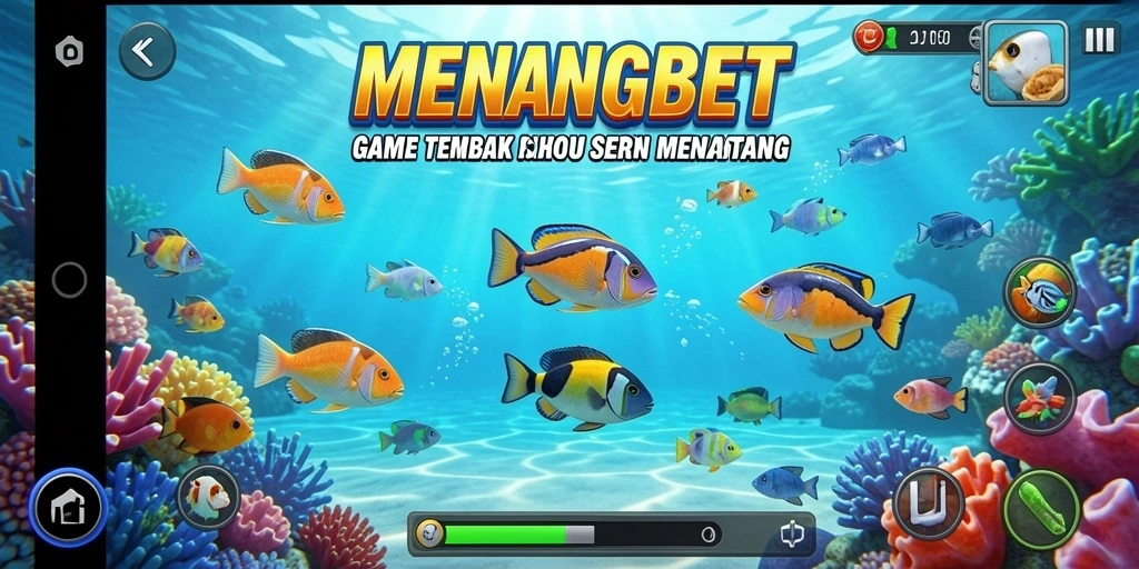 Tangkapan layar MENANGBET menampilkan aksi Tembak Ikan yang mendebarkan.