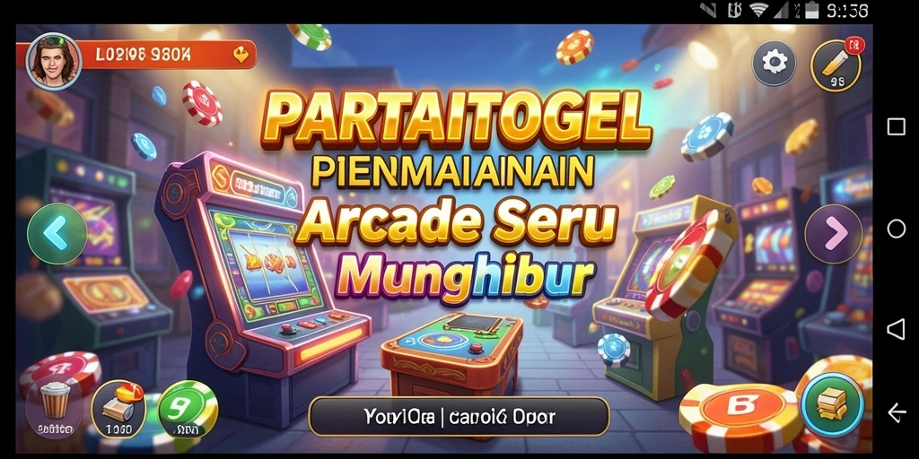 Screenshot gameplay PARTAITOGEL yang penuh warna dan menantang.
