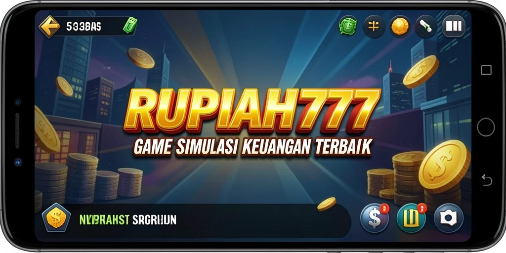 Tampilan gameplay RUPIAH777 dengan elemen simulasi keuangan yang mendalam.