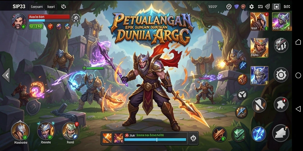 Gameplay mendebarkan dan visual menawan dalam SIP33.