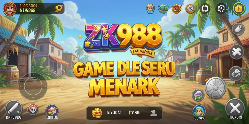 Tangkapan layar menampilkan gameplay ZK988 yang seru dan interaktif.